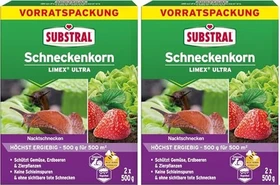 Evergreen Garden Care Substral Schneckenkorn Limex Ultra, 1kg (2x 500g)