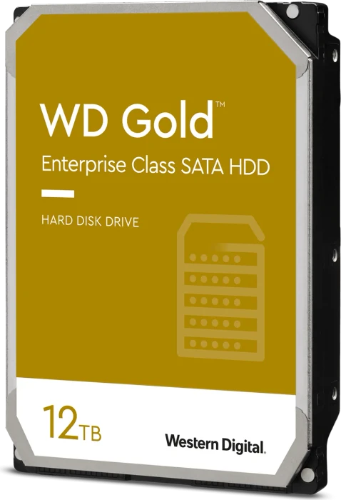 Western Digital WD Gold 12TB, 24/7, 512e / 3.5" / SATA 6Gb/s