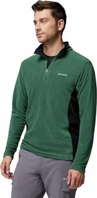 Columbia Klamath Range II Half Zip Pullover rain forest/black (Herren)