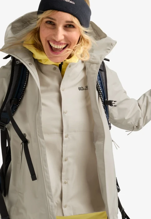 Jack Wolfskin Prelight 3in1 Funktionsjacke pale sand