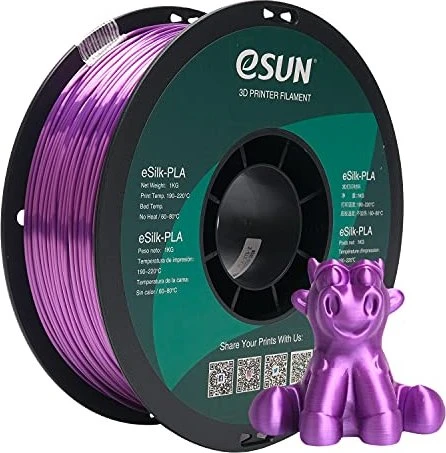 eSUN PLA+, violett, Spule, 1.75mm, 1.00kg