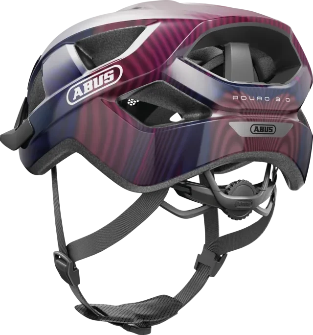 ABUS Aduro 3.0 Helm purple waves