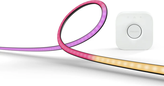 Philips Hue Play Gradient LED Lightstrip Starter Set 24-27" PC, 3 Stück