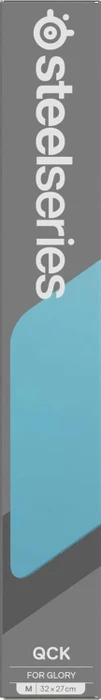 SteelSeries QcK Medium Aqua, 320x270mm, blau