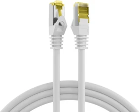 EFB Elektronik Patchkabel, Cat7/Cat6a, S/FTP, RJ-45/RJ-45, 25m, weiß