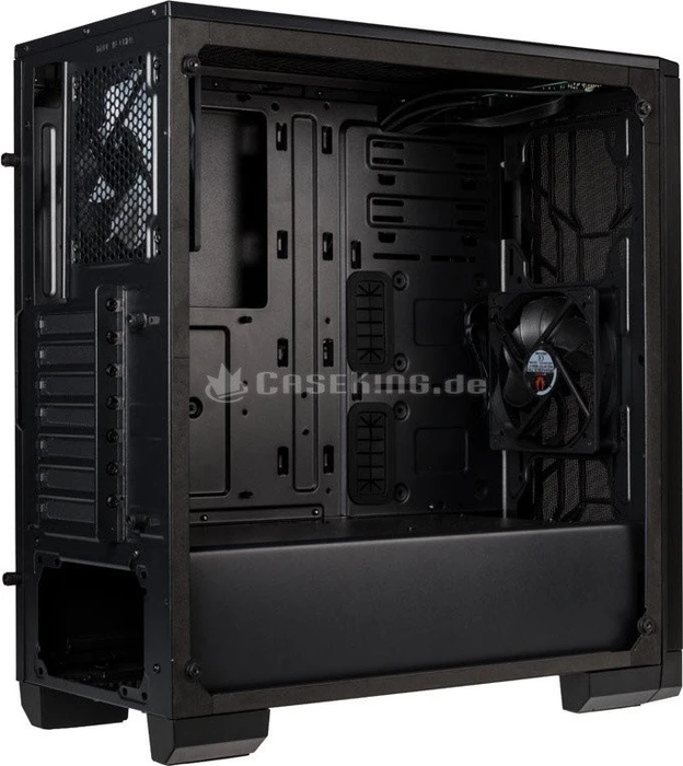 BitFenix Nova Mesh TG, schwarz, Glasfenster