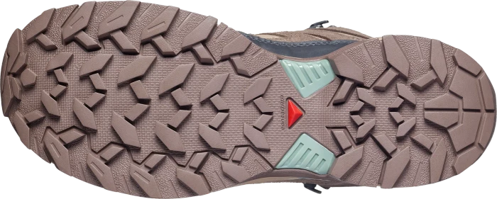Salomon X Ultra 360 Leather Mid GTX desert tan/iron/green milieu (Damen)
