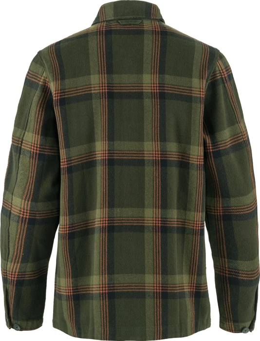Fjällräven Singi Flannel Hemd langarm deep forest/dark navy (Herren)