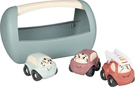 Smoby Little Smoby Mini-Flitzer 3er-Set mit Box