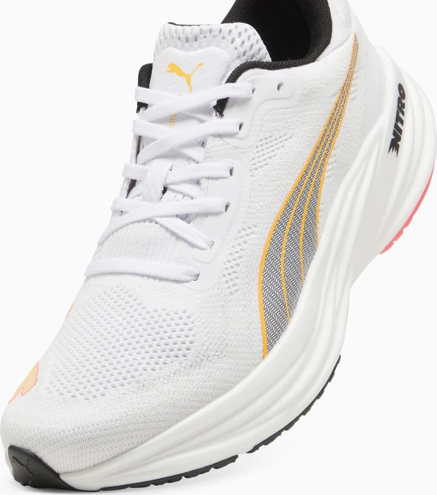 Puma Magnify Nitro 2 puma white/sun stream/sunset glow (Herren)