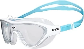 Arena The One Mask Schwimmbrille clear white/lightblue (Junior)