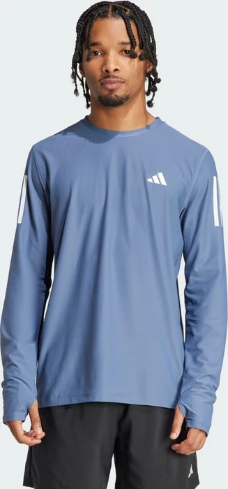 adidas Own The Run Laufshirt langarm preloved ink (Herren)