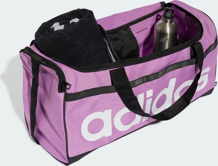 adidas Essentials Linear Duffelbag 39 Sporttasche preloved purple/white