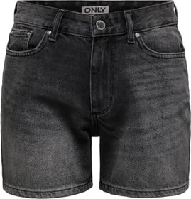 ONLY Ella Shorts Jeans washed black (Damen)