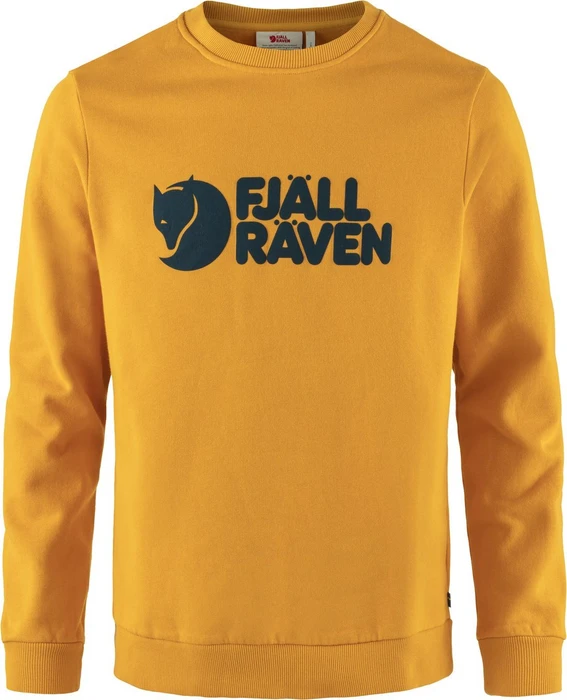 Fjällräven Logo Sweatshirt mustard yellow (Herren)