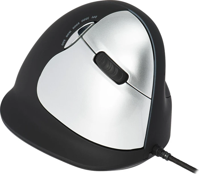 R-Go Ergonomische vertikal Maus, für Rechtshänder