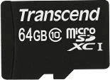 Transcend 64GB Kit, Class 10