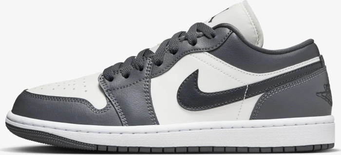 Nike Air Jordan 1 Low sail/dark grey/white/off noir (Damen)