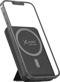 XLayer MagFix Pro 2in1 Powerbank mit Standfuß 5000mAh schwarz
