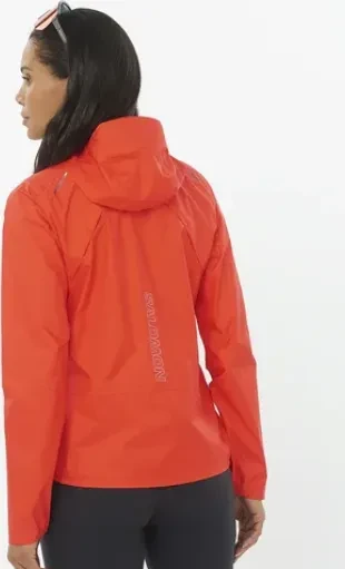 Salomon Bonatti Waterproof Funktionsjacke cherry tomato (Damen)