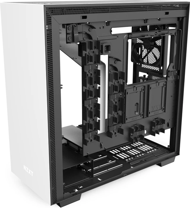 NZXT H710i, weiß, Glasfenster