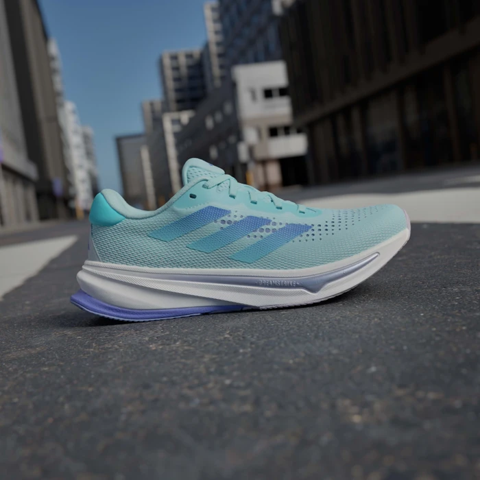 adidas Supernova Rise semi flash aqua/cobalt blue/blue spark met. (Damen)