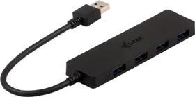 i-tec USB 3.0 slim passiv USB-Hub, 4x USB-A 3.0, USB-A 3.0 [Stecker] (U3HUB404)