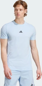 adidas Designed For Training Workout Funktionsshirt kurzarm glow blue (Herren)