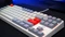 Cherry Xtrfy K4V2 TKL, Retro, grau, LEDs RGB, MX2A RGB RED, USB, US Vorschaubild
