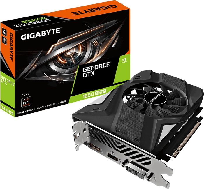 GIGABYTE GeForce GTX 1650 SUPER OC 4G, 4GB GDDR6, DVI, HDMI, DP