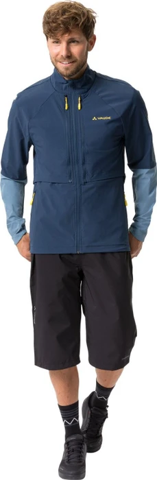 Vaude Moab Zip-Off Fahrradjacke dark sea uni (Herren)