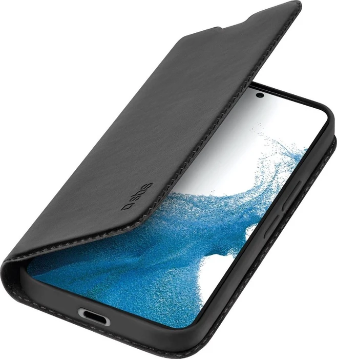 SBS Mobile Book Wallet Lite für Samsung Galaxy S23 schwarz