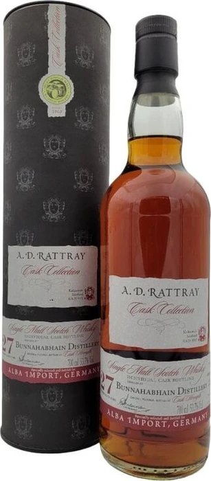 A.D. Rattray Cask Collection Bunnahabhain 27 Years Old 700ml