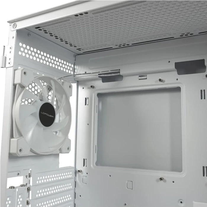 LC-Power Gaming 810W Bright_Crawler_X, weiß, Glasfenster
