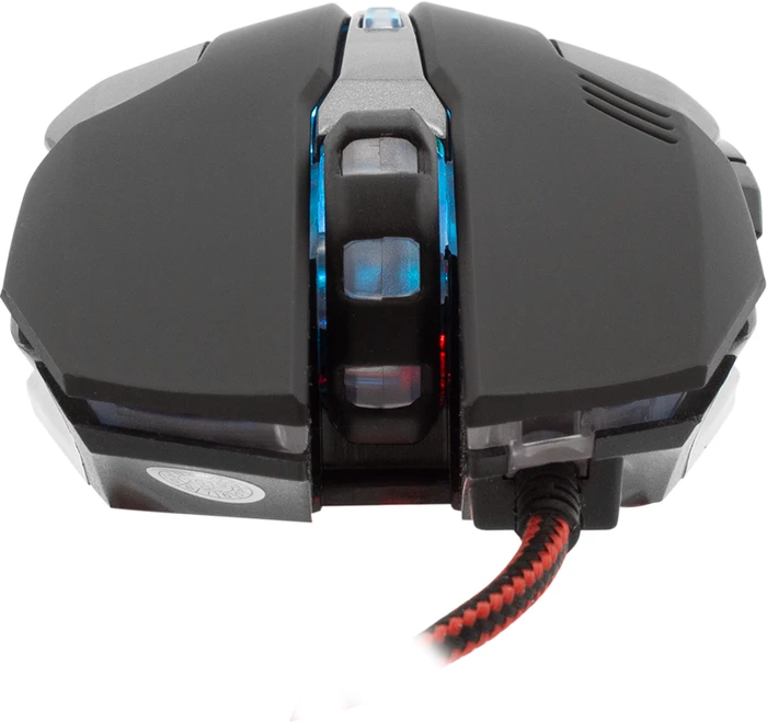 White Shark Caesar Gaming Mouse schwarz, USB