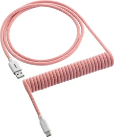 CableMod Classic Coiled Keyboard Cable USB Micro-B auf USB-A, Tastaturkabel (Spiral-Textilkabel), 1.5m, Orangesicle