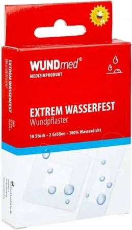 WUNDmed Extrem Wasserfest 2 Größen, 10 Stück