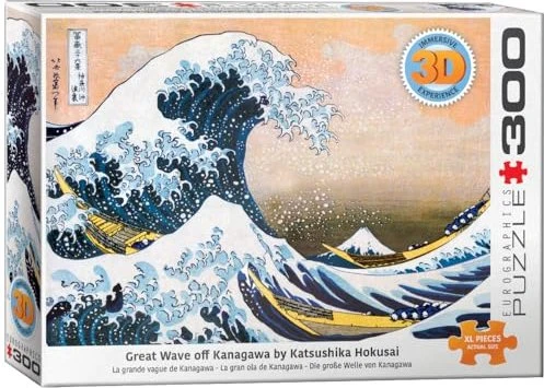 Eurographics Great Wave off Kanagawa 3D Lenticular
