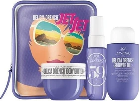 Sol de Janeiro Delicia Drench Jet Set Körperspray 30ml + DG 90ml + Butter 50ml Geschenkset