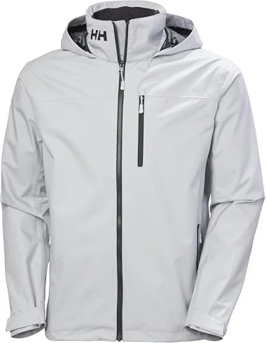 Helly Hansen Crew Hooded Sailing 2.0 Funktionsjacke grey fog (Herren)