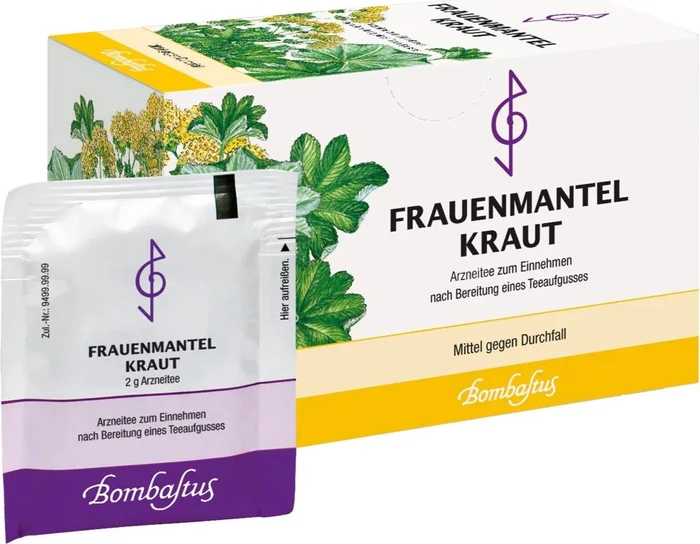 Bombastus Frauenmantelkraut Tee Beutel, 20 Stück