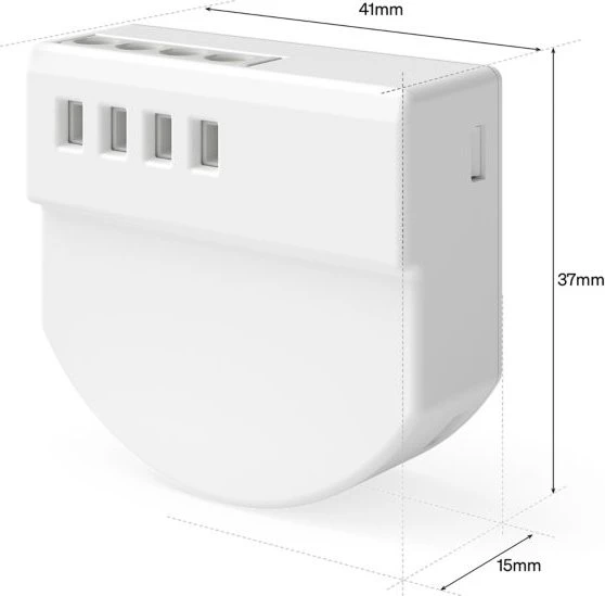 Philips Hue Wall Switch Module Kabelgebundenes Wandschaltermodul 1-fach, Schaltaktor