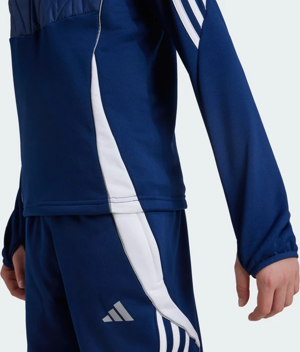 adidas Tiro 24 Winterized Funktionsshirt langarm team navy blue 2/white (Junior)