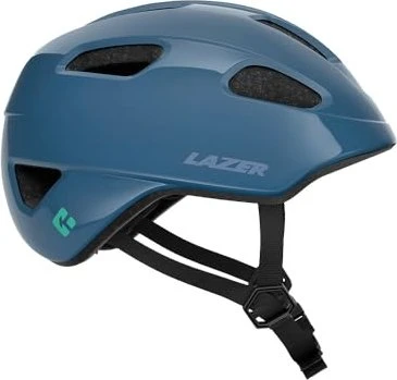 Lazer Nutz KinetiCore Kinderhelm steel blue