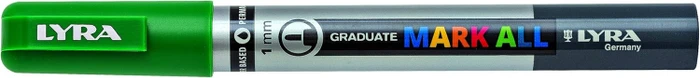 Lyra Graduate Mark All Permanentmarker 1mm sortiert, 12er-Set, Box