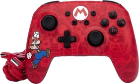 PowerA Enhanced Wireless Controller Here We Go Mario (Switch)