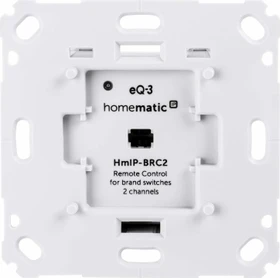 eQ-3 Homematic IP Wandtaster für Markenschalter, 2-fach