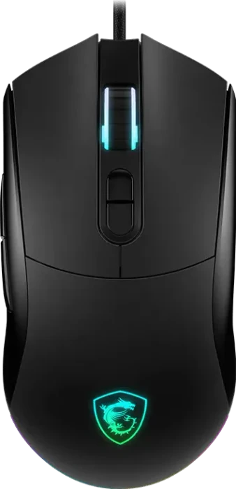 MSI Forge GM320 Gaming Mouse schwarz, USB