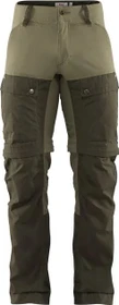 Fjällräven Keb Gaiter Zip-Off Hose lang deep forest/laurel green (Herren)