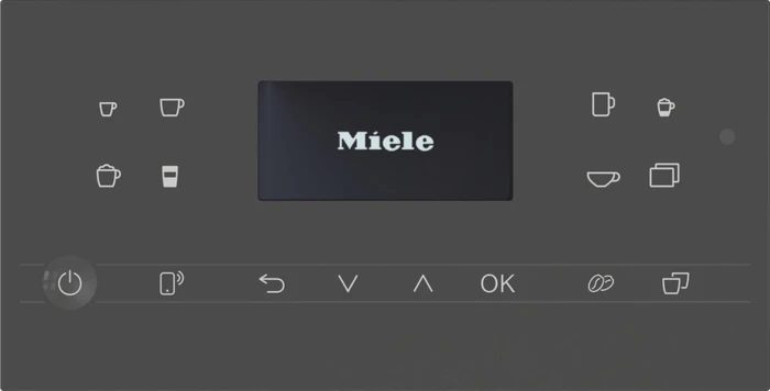 Miele CM 6560 MilkPerfection graphitgrau pearlfinish
